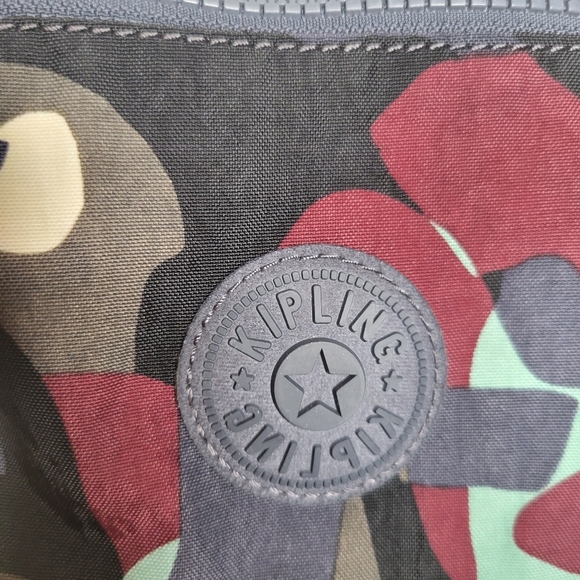 Kipling Elijah Backpack L Fem Camo Drawstring Top - Picture 7 of 13